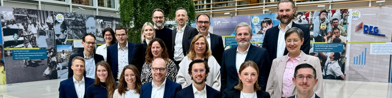 Die DEG-Abteilung für deutsche Unternehmen kennt sich weltweit aus.
