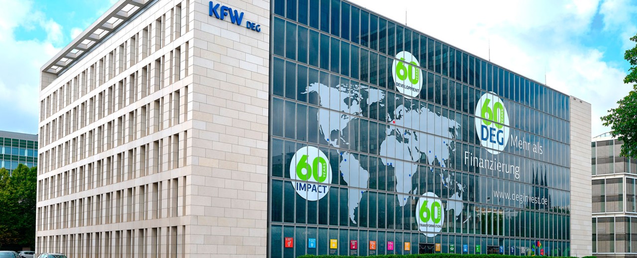 Gebäude der DEG in Köln