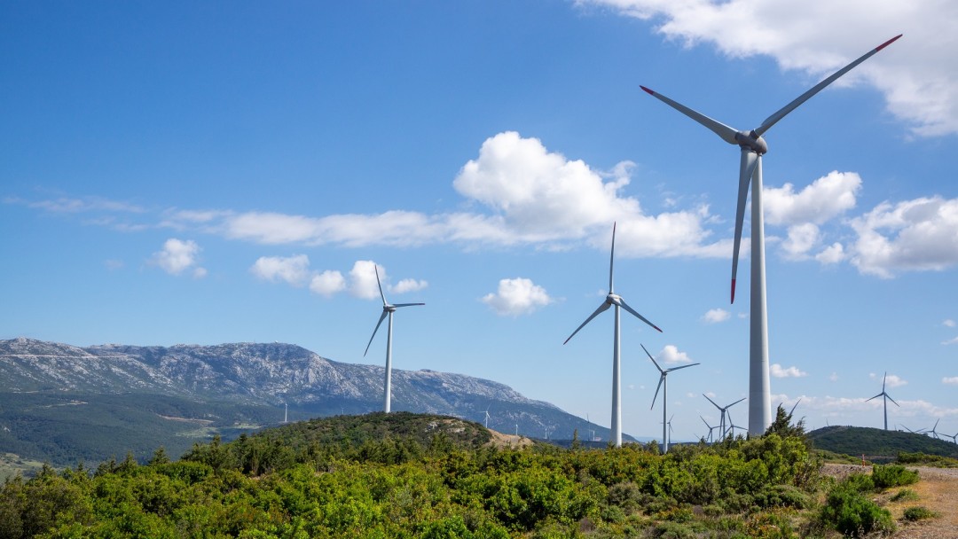 Windpark, Wind Power Generation, Windkraftwerk